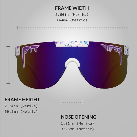 Pit Viper JET SKI Sunglasses 🕶 NEW in box - Picture 3 of 5